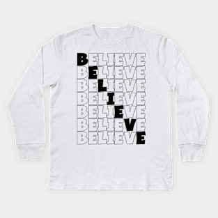 Believe Kids Long Sleeve T-Shirt